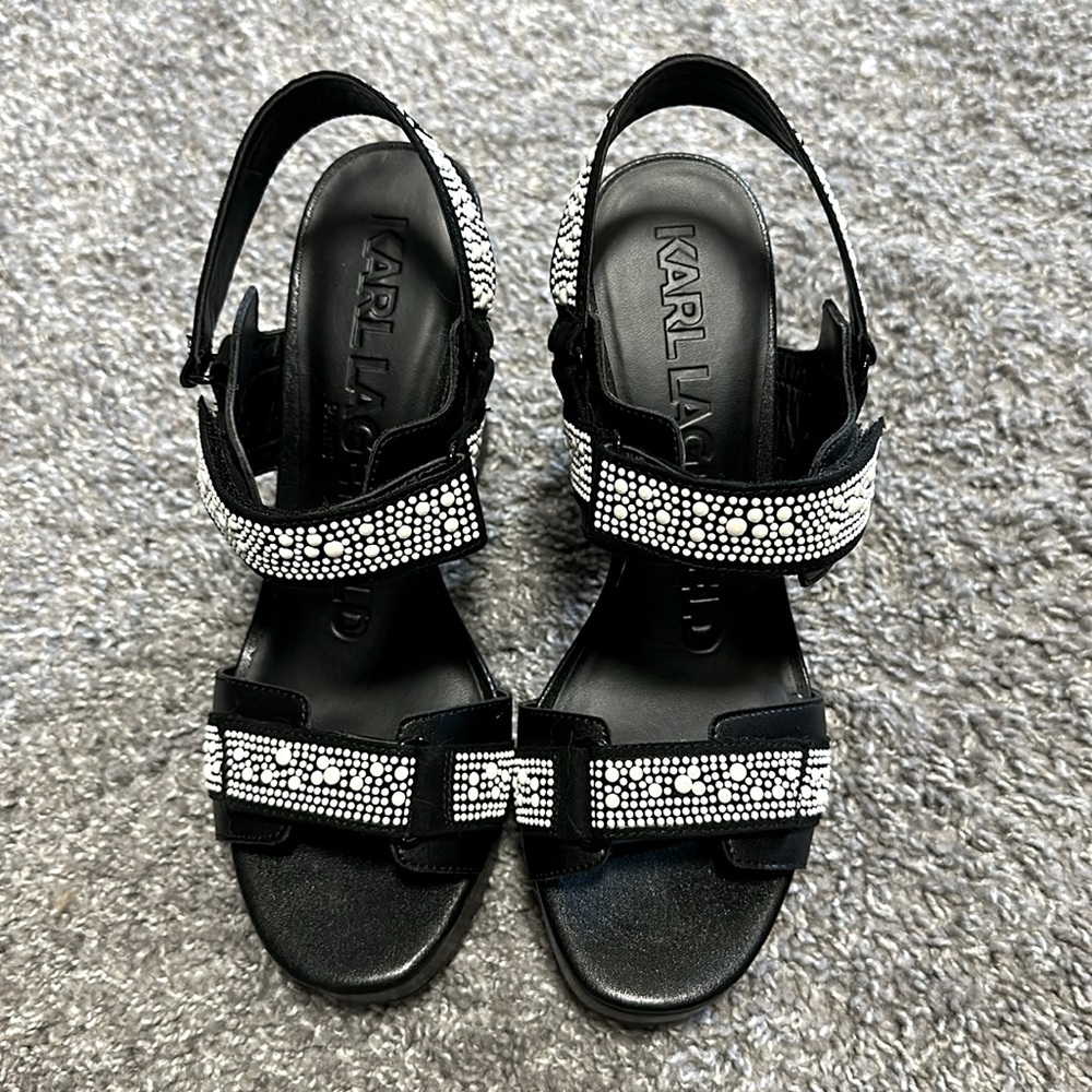 Karl Lagerfeld high heels